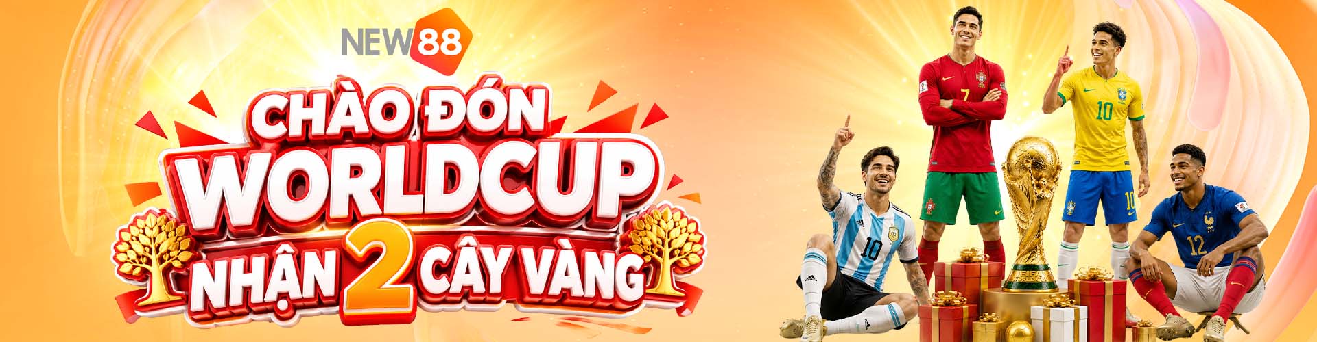 new88 chào đón wordcup